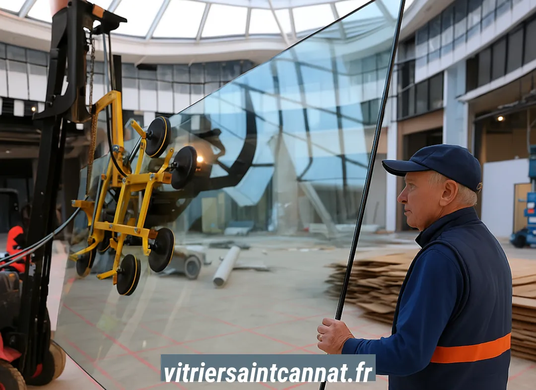 Remplacement de vitrine magasin Saint-Cannat